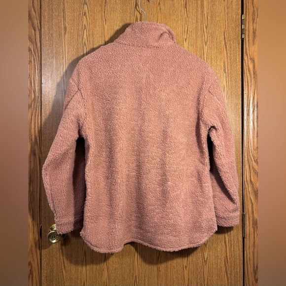 Andree by Unit Dusty Rose Teddy Jacket - Picture 5 of 5